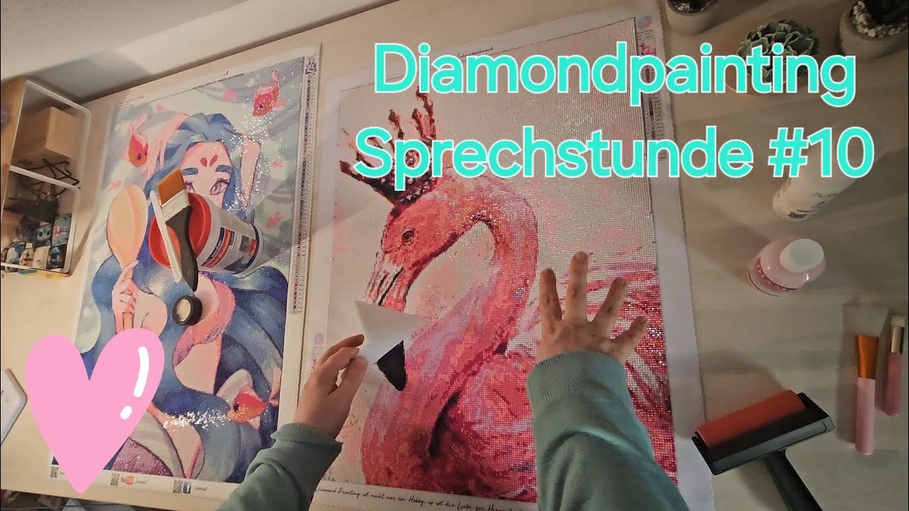 Diamondpainting Versiegelung Wir testen 3 verschiedene Produkte. 😃
