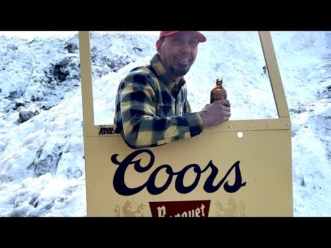 Creating Coors Beer Truck Door Art