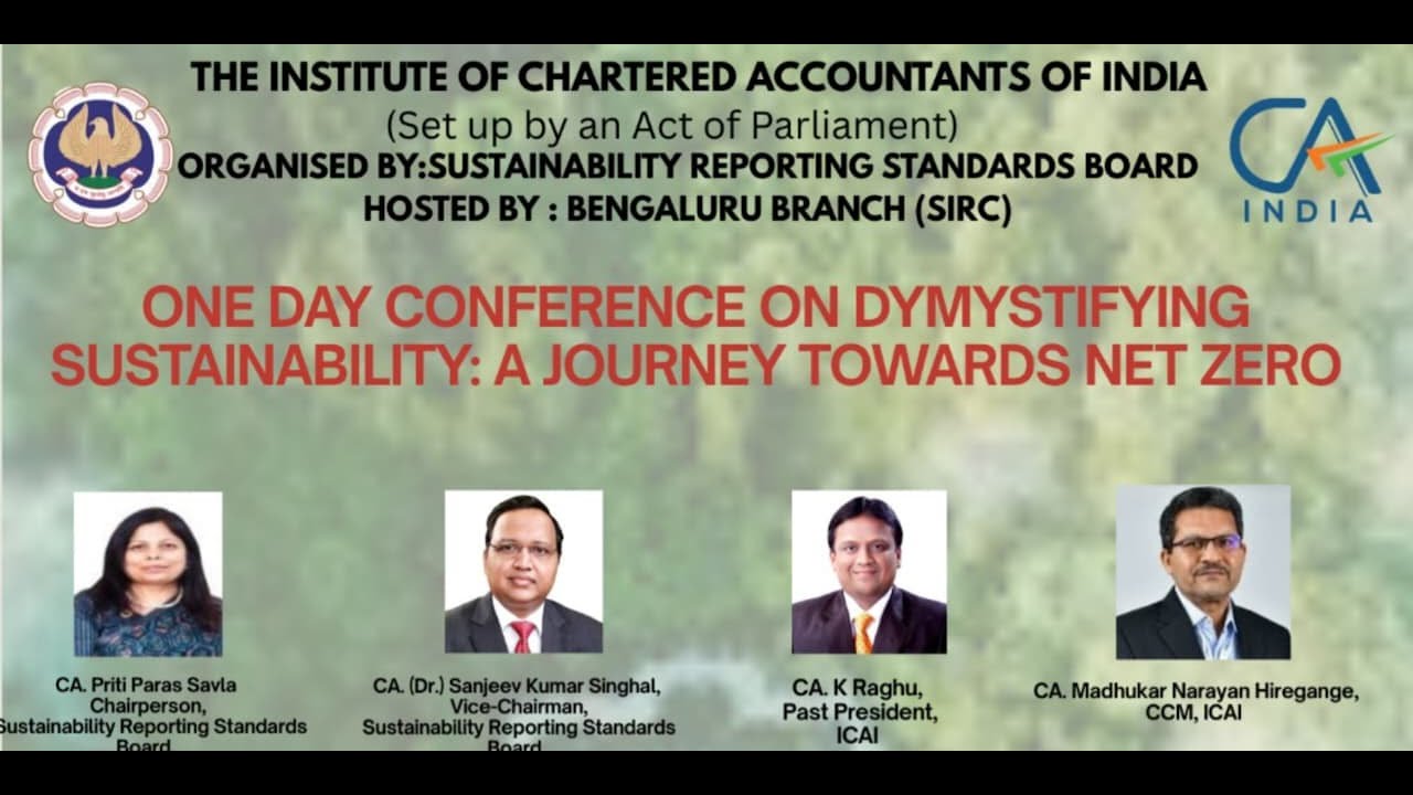 One day Conference on Dymystifying Sustainability: (Inauguration & Technical session -1)
