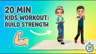20 min kids workout build strength move better