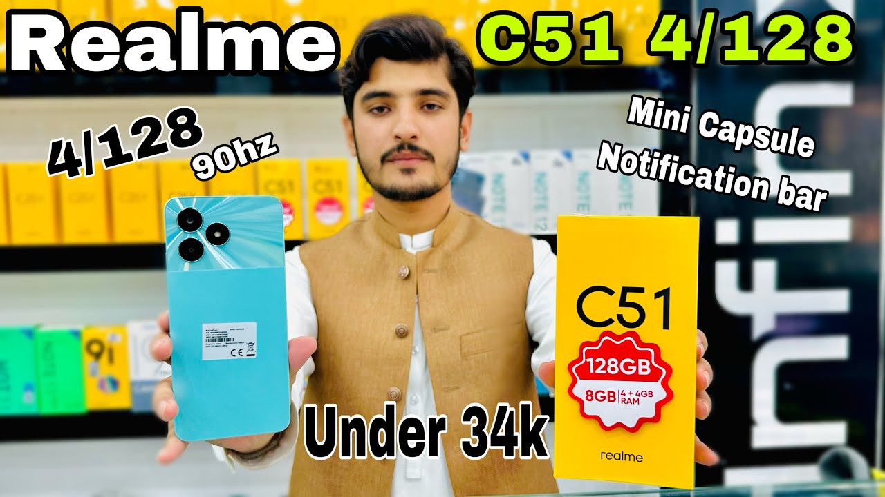 Realme C51: Realme C51 smartphone with mini capsule design to launch in  India on September 4 - Times of India