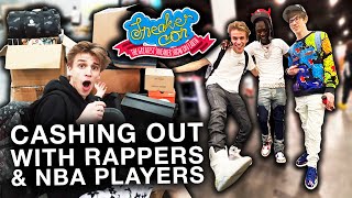 CASHING OUT AT SNEAKERCON WITH RAPPERS AND NBA PLAYERS!!