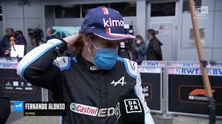 Details Entrevista a Fernando Alonso post carrera | GP de Rusia | P6 Update