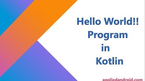 #3 Kotlin Hello World Program || Writing first program in Kotlin || intellij IDEA