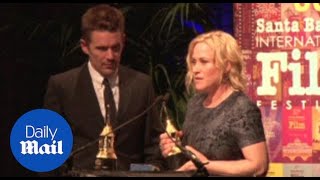 Patricia Arquette & Ethan Hawke talk about working together - Daily Mail
