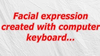 Facial expression created with computer keyboard (CodyCross Crossword Answer)