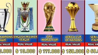 The Most EXPENSIVE TROPHIES  In The FOOTBALL | Expensive Trophy Price 💰🏆⚽