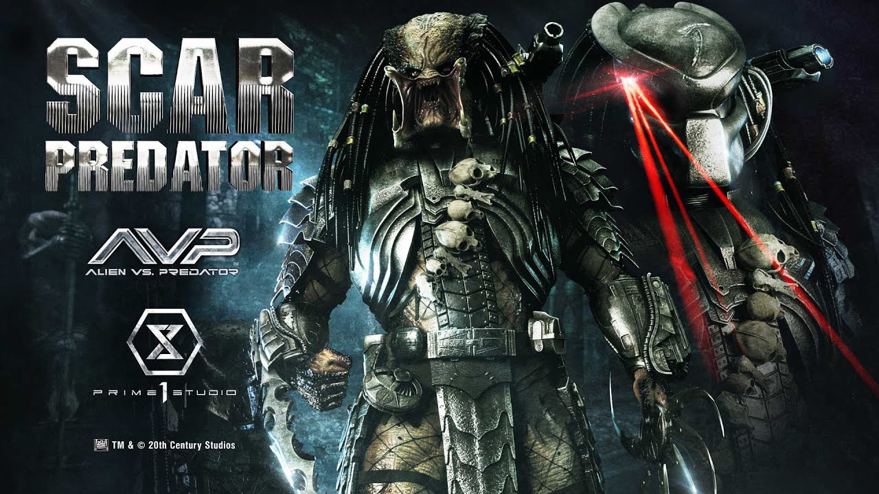 Prime 1 Studio SCAR PREDATOR (ALIEN VS. PREDATOR) - YouTube