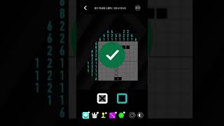Nonogram Tip | Anchors. Solve clues using already placed tiles