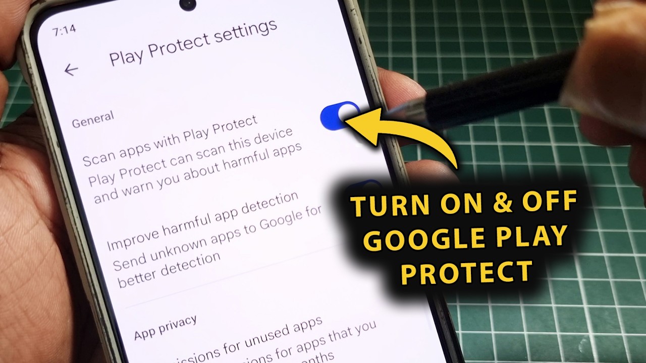 How To Turn On & Turn Off Google Play Protect Scanning Android Apps ...