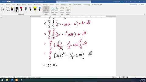 Triple integrals by cylindrical coordinates tutorial (Exe 2F)