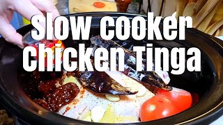 Detailed I made CROCKPOT CHICKEN TINGA tostadas for dinner! Slow Cooker Chicken Tinga Recipe Profile