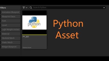 【UE5】Unreal Engine Python Script Aesst Plugin