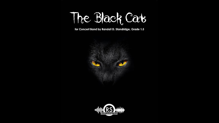 The Black Cat (Randall Standridge, Grade 1.5, Concert Band)
