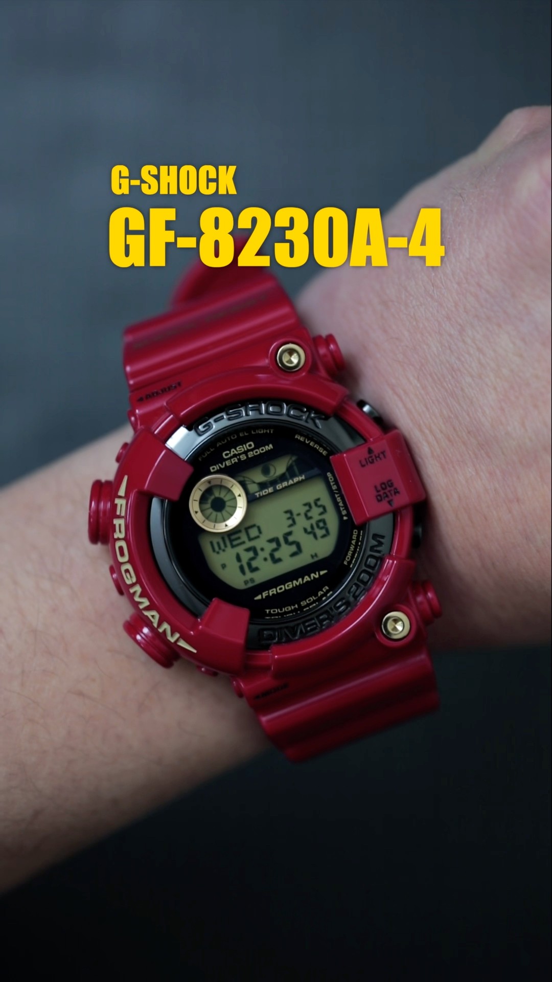Introducing the Rising Red, the very first watch announced to