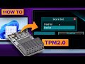 How to enable TPM 2.0 and Secure Boot for Windows 11