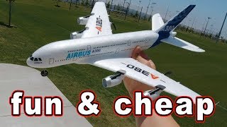 Fun Cheap Way to Get Into RC // XK Airbus A380 ✈