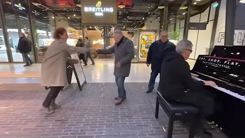 Seniors Shake A Leg When The Boogie Woogie Begins