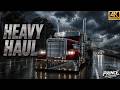Freightliner Classic Power + CAT 980K Wheel Loader Transport Across Missouri | 4K