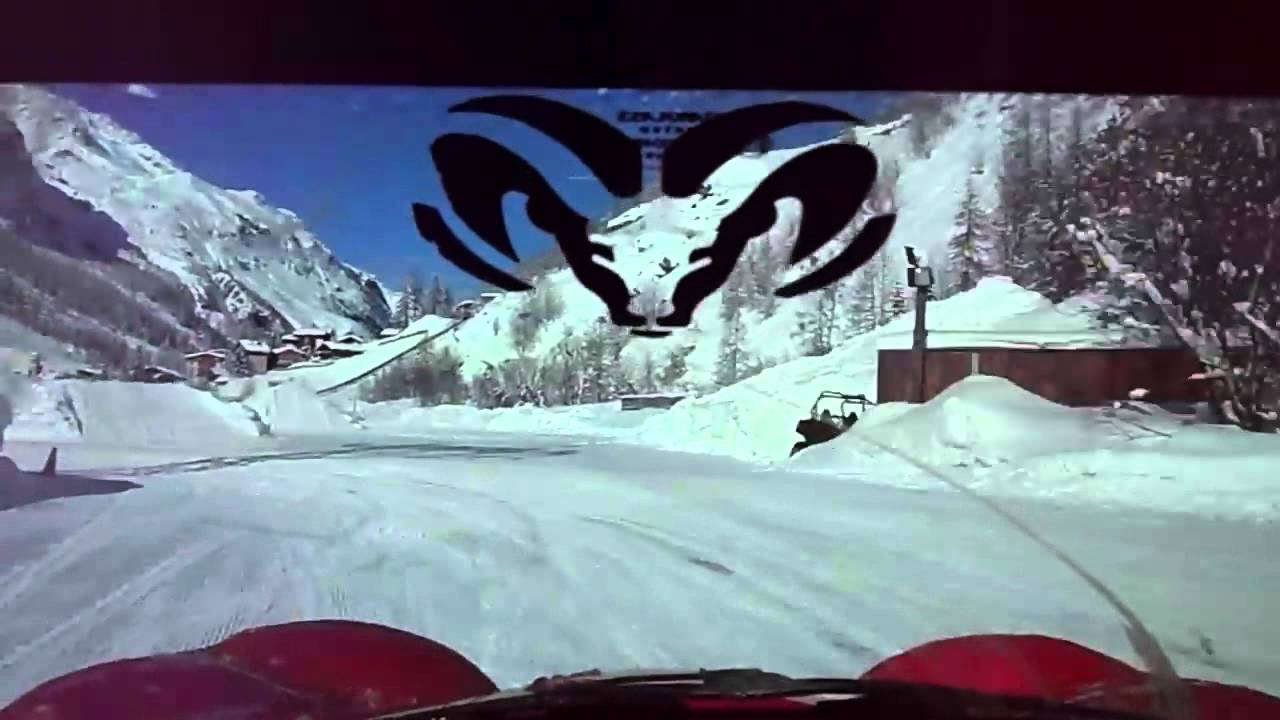 circuit de glace Tignes f16 le 08 02 2013