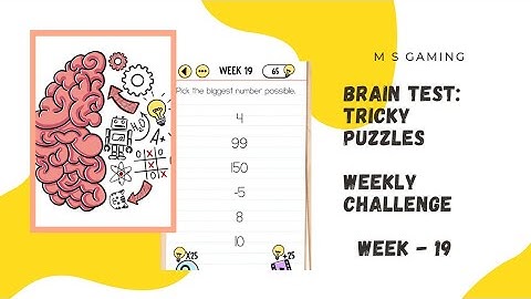 Brain Test: Tricky Puzzles Weekly Challenge, Week - 19 || Walkthrough Solution || #shorts