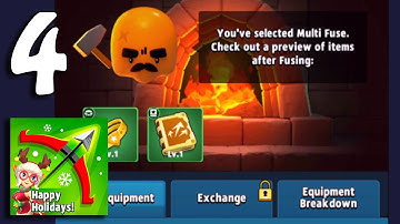 Archero - Gameplay Walkthrough Part 4 - Fuse Equipment (Android, iOS)