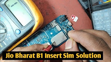 Jio Bharat B1 Sim Insert| Jio Bharat B1 Sim Not Working