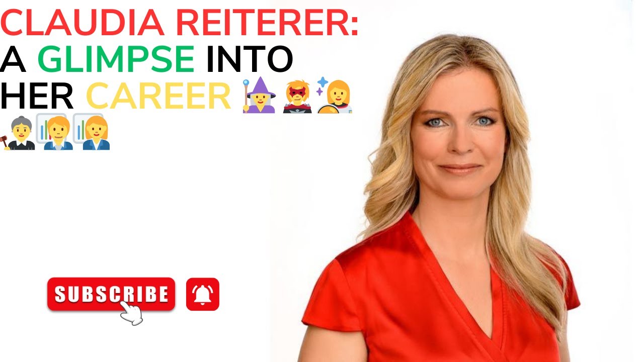 Claudia Reiterer: A Glimpse into Her Career 🧙‍♀️🦹‍♀️👩‍🚀👩‍⚖️🧑‍💼👩‍💼