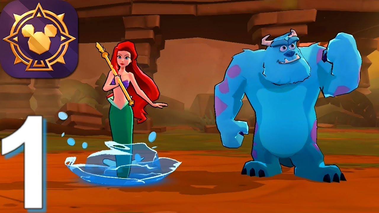 Disney Sorcerer's Arena - Gameplay Walkthrough Part 1 Tutorial (Android,iOS)