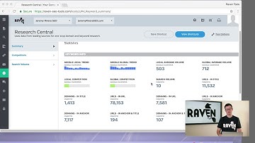 A Walkthrough of the Raven Tools Keyword Research Tool