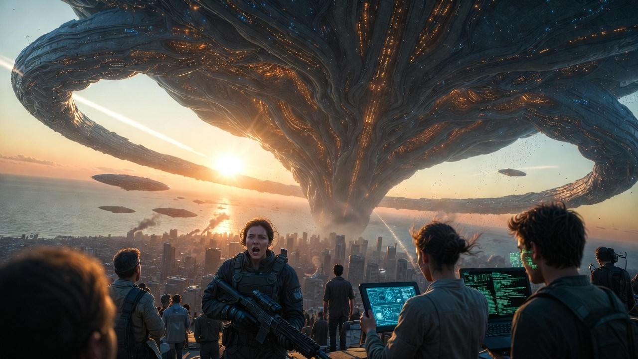 When Aliens Invaded Earth… Humanity Fought Back