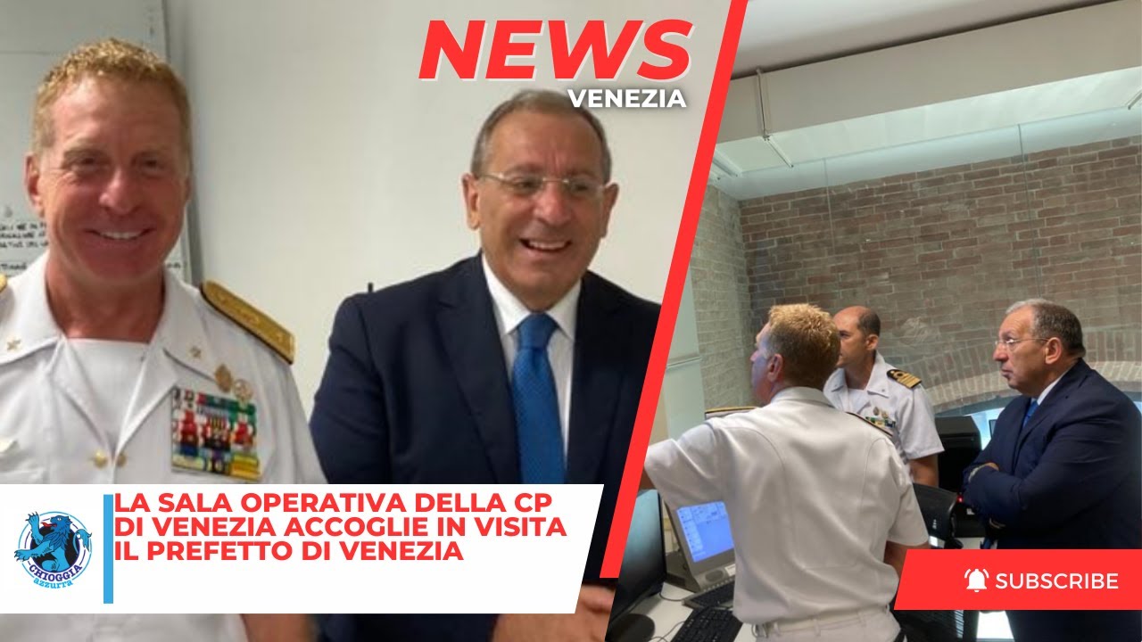 LA SALA OPERATIVA DELLA CP DI VENEZIA ACCOGLIE IN VISITA IL PREFETTO DI VENEZIA