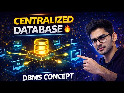 Centralized Database in DBMS | DBMS Concept Explained in Hindi | Exam & Interview Ready