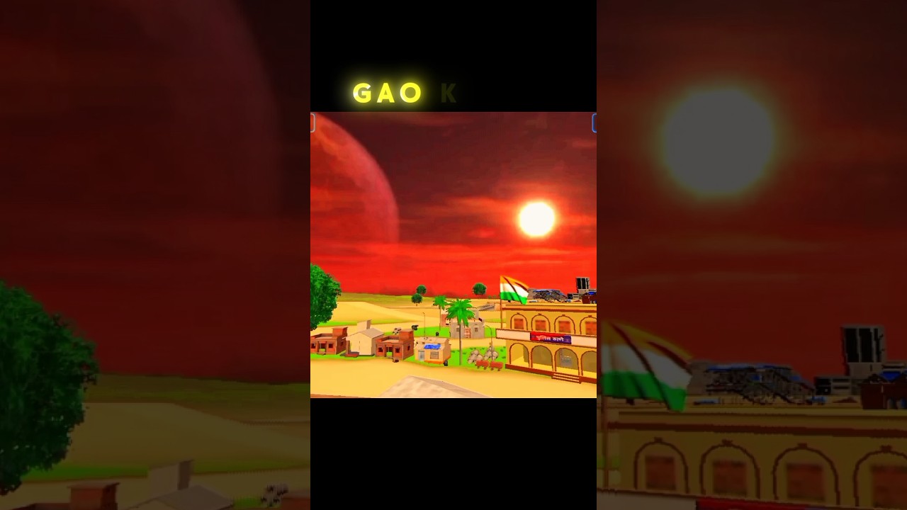 Ye Gaon Hai Sahab | Indian Vehicles Simulator 3d game 