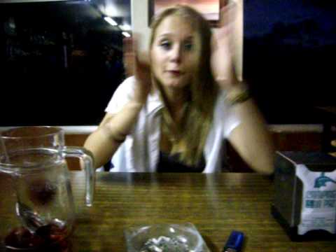 hayley spain drunk again at bar - YouTube