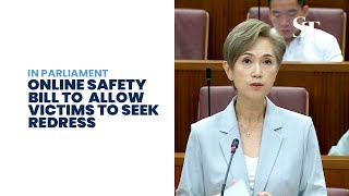 New Online Safety Bill to introduce a legal basis for victims to seek redress: Josephine Teo