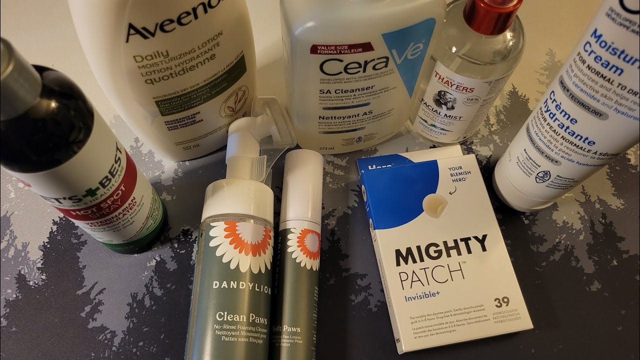 ASMR Skincare Haul & Dog Paw care [Whispering, Tapping]