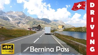 Driving in Switzerland 13: Bernina Pass | 4K 60fps