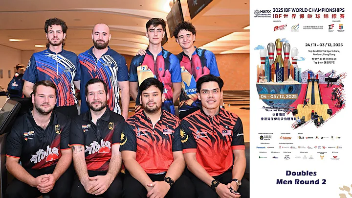 [Doubles-Men Round 2, Lane 5-8] HKGX 2025 IBF World Championships