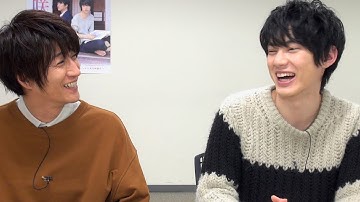 BL映画出演の渡邊剣と天野浩成、キスシーンの感想は？／映画『花は咲くか』 インタビュー
