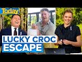 Aussie croc attack victim has Karl in stitches | Today Show Australia