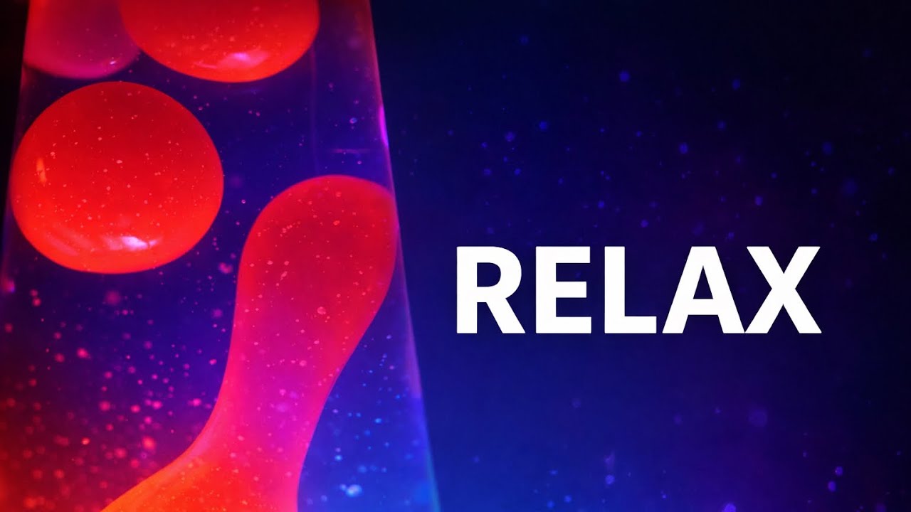 Relaxing Lava Lamp 🌈 | Calm Music for Sleep, Study & Relax