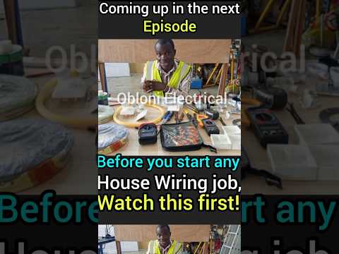 Before You Start Any House Wiring Job, Watch This First!
