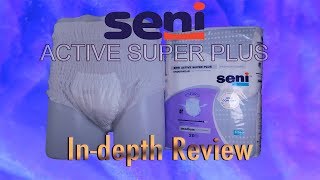 Seni Active Super Plus, Pull-Up In-Depth Review #incontinence #adultdiaper