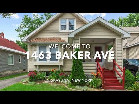 1463 Baker Ave, Niskayuna, NY home video tour