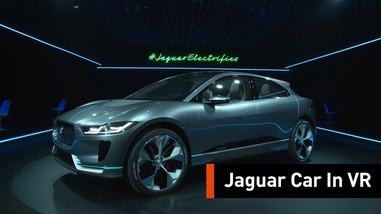 Jaguar Showcases Its New Car Using Virtual Reality - YouTube