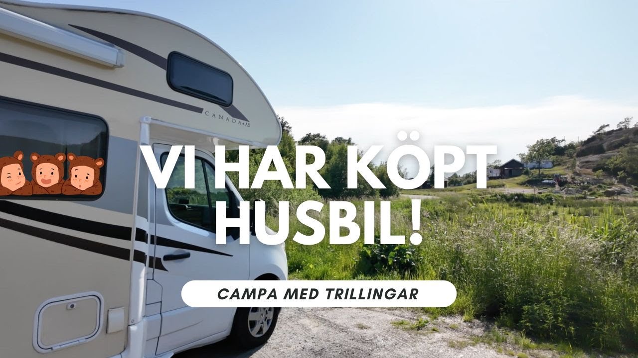VI HAR KÖPT HUSBIL! 🚐✨ Första turen till västkusten + mitt bästa campingtips!