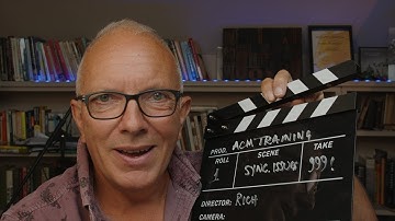 Using a clapperboard to solve audio sync issue with online videos