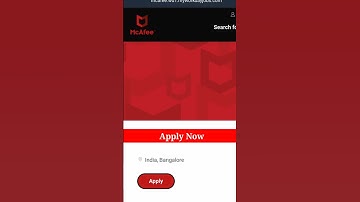McAfee Hire Software Engineer intern Freshers | #shorts #internship #mcafee #2022 #viralshorts