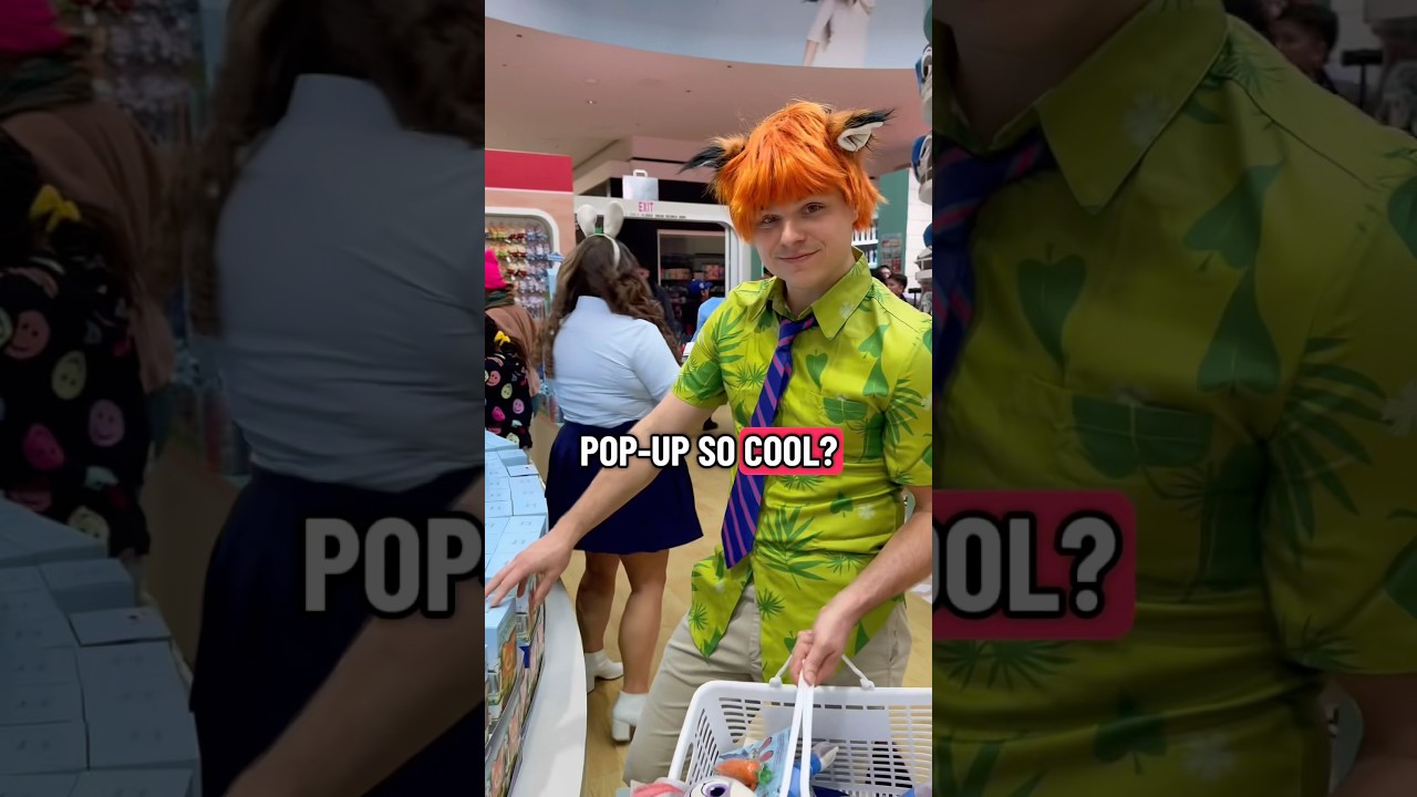 POV: Judy goes shopping with Nick 😎 #anime #miniso #minisousa #zootopia #blindbox